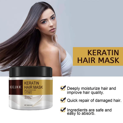 Hair Repair Mask, Collagen Keratin Treatment