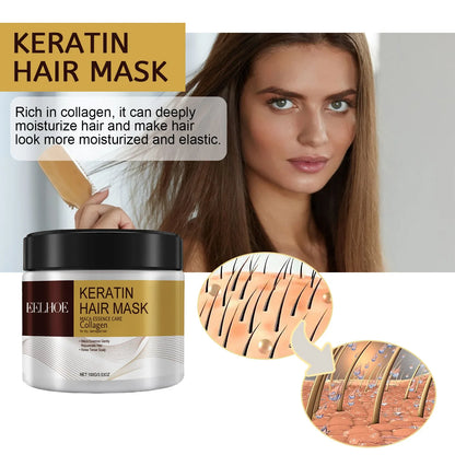 Hair Repair Mask, Collagen Keratin Treatment